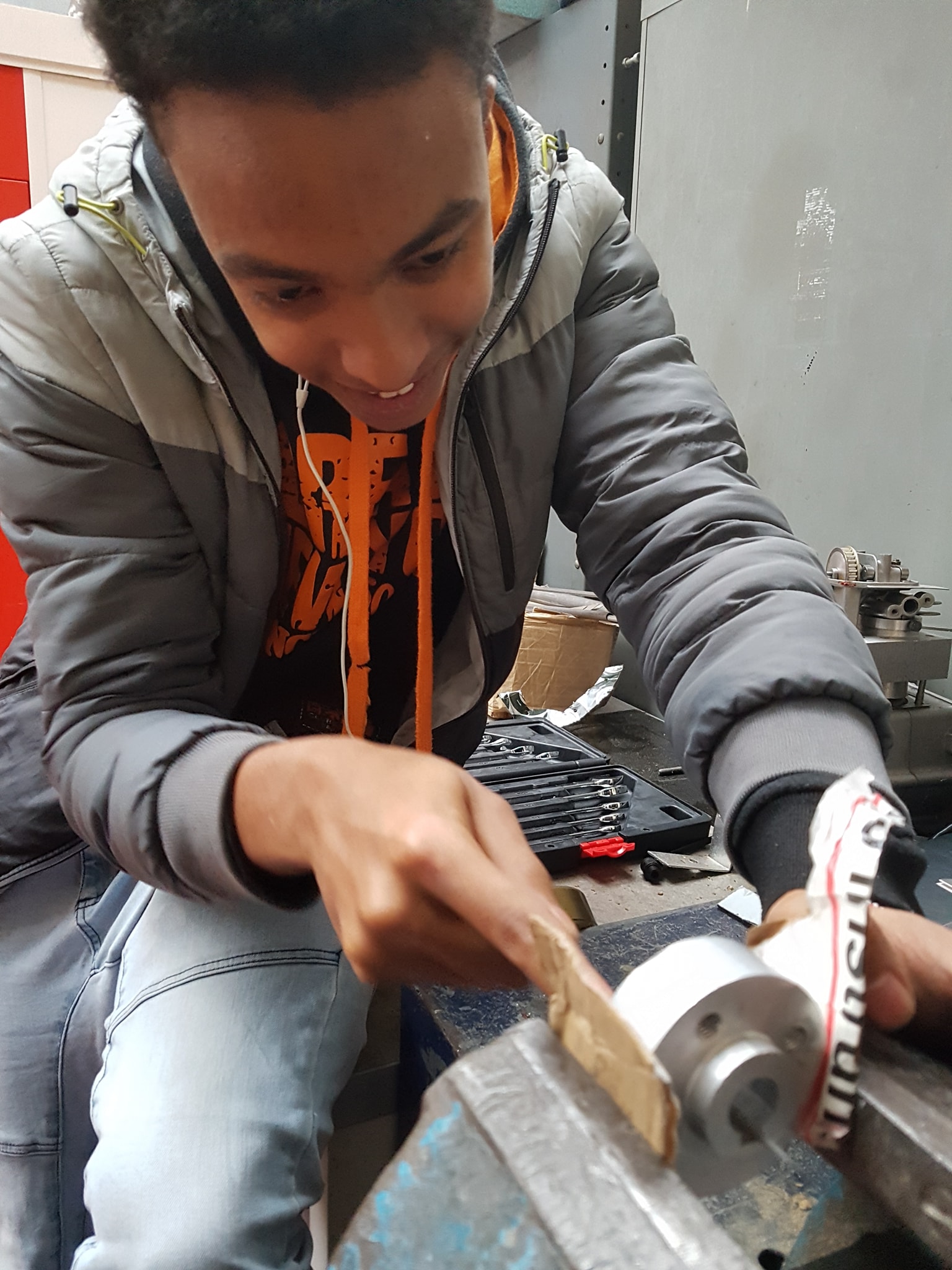 Brum Eco Racing - Big clean up on the body today removing... | Facebook