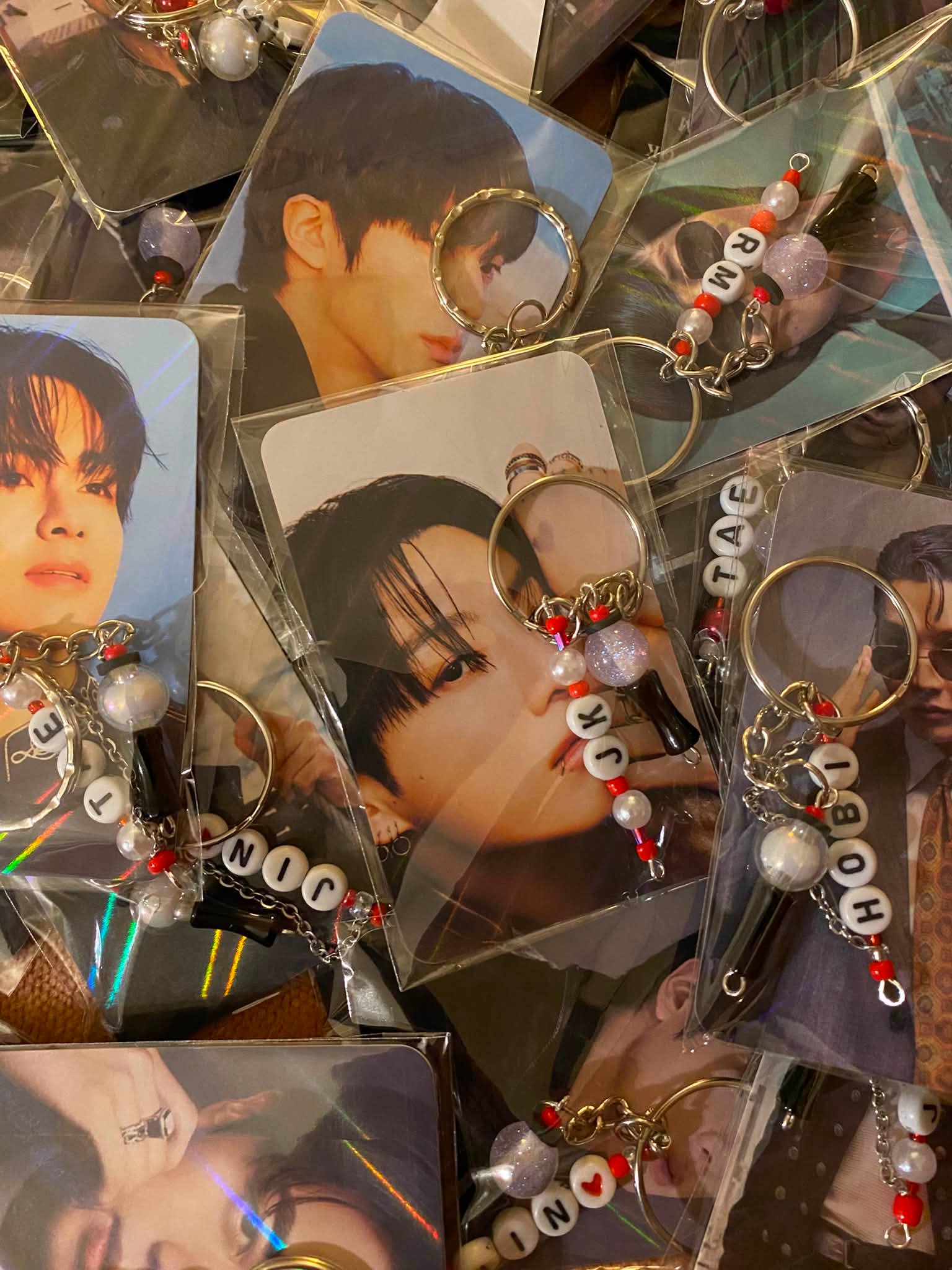 Free BTS keychains at gate 1 in Toronto, ON