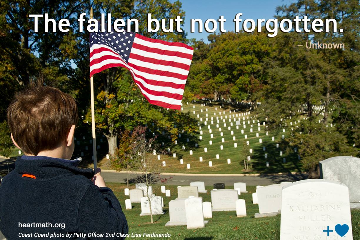Our freedom... - HeartMath for Troops, Veterans and Families