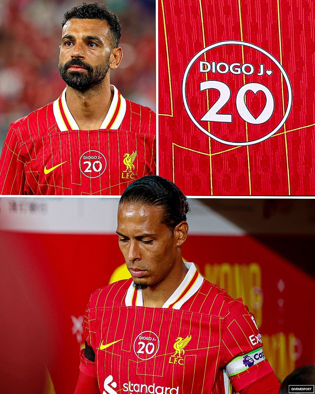 Liverpool players will have DIOGO J 20 ❤️ on their shirts