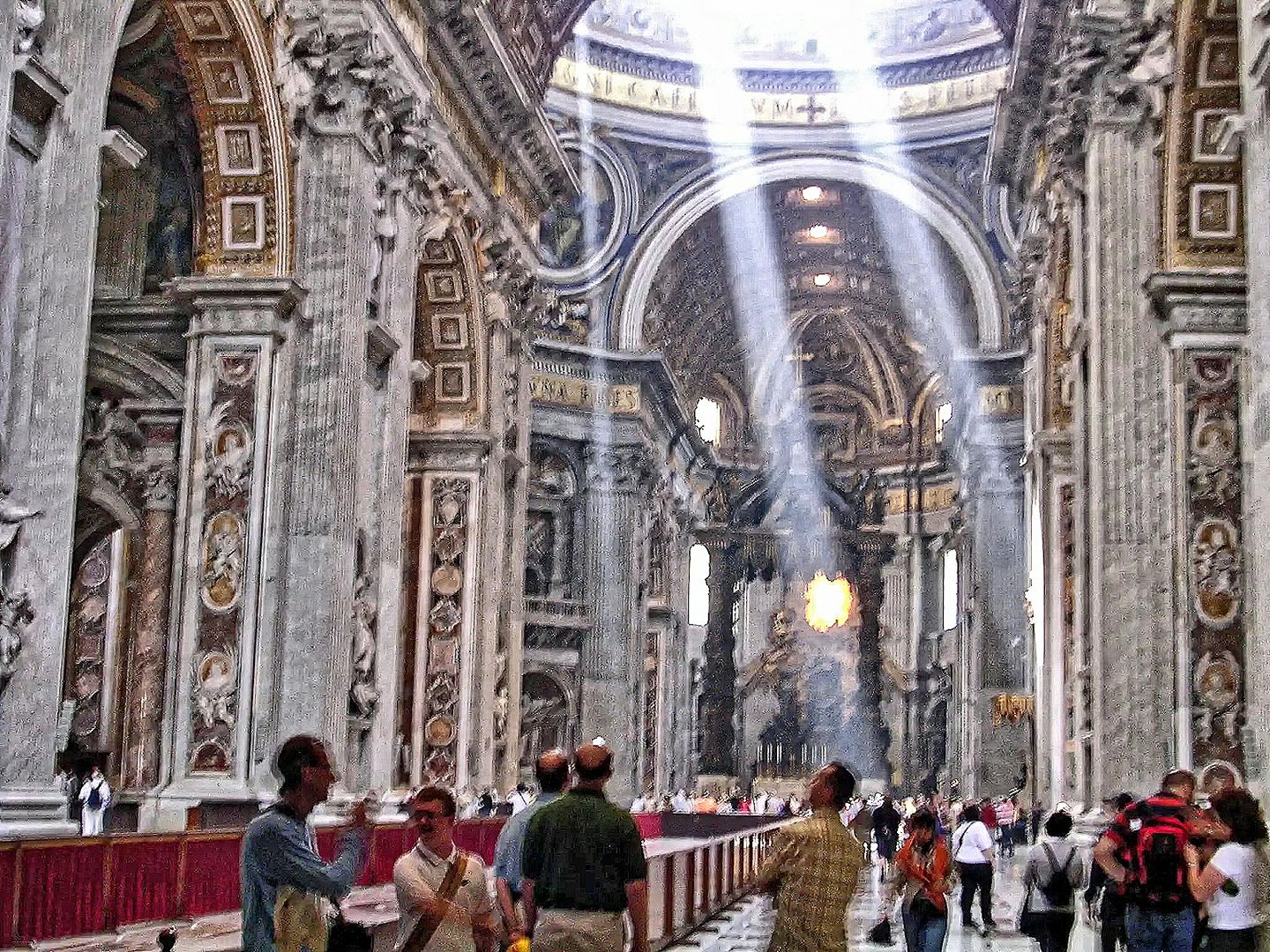 Prayerful Reflections - Trinity Sunday St Peter's Basilica Rome. I took ...