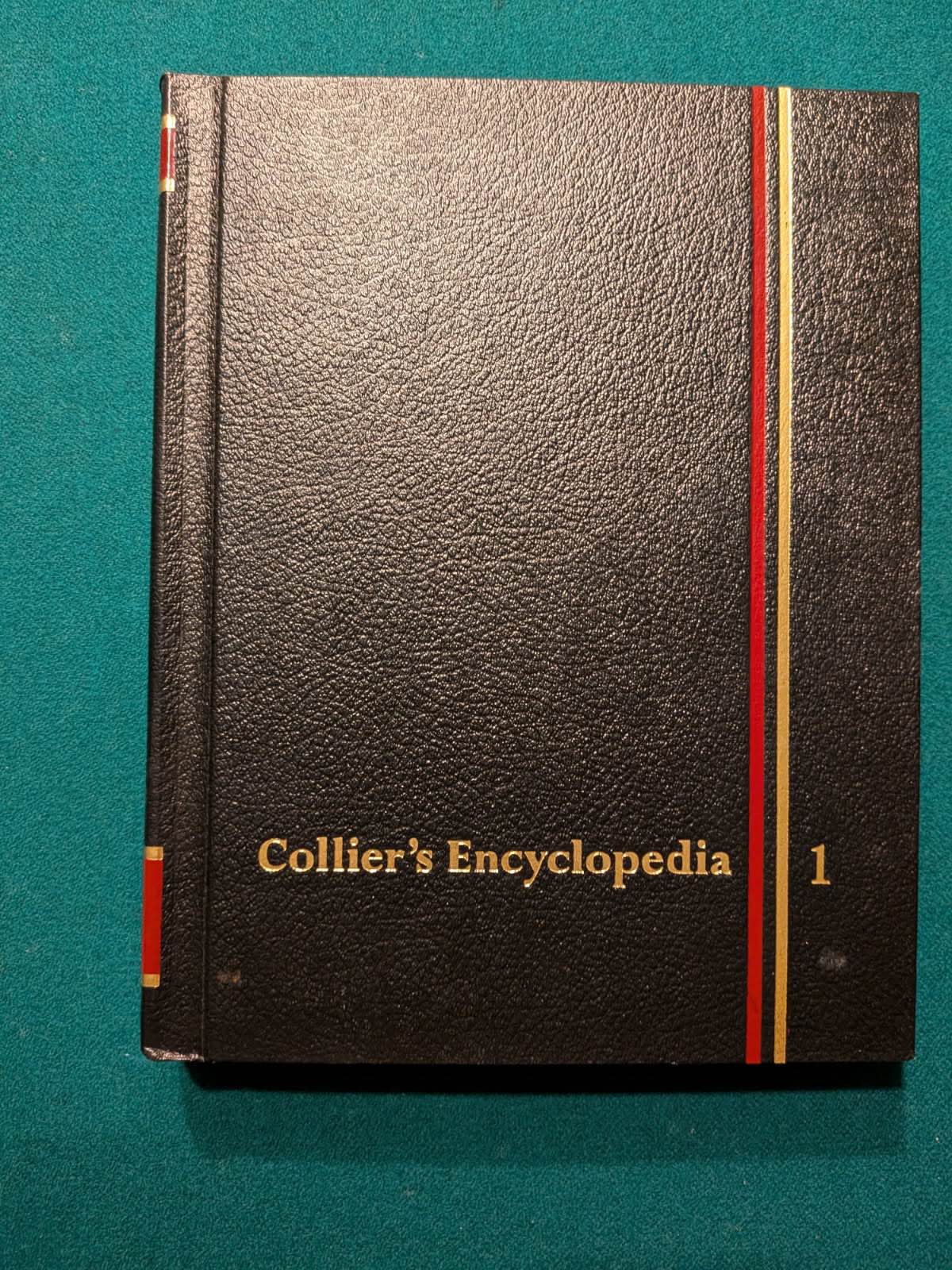 1989 Colliers Encyclopedia Set. 24 volume Plus 2 volume dictionary