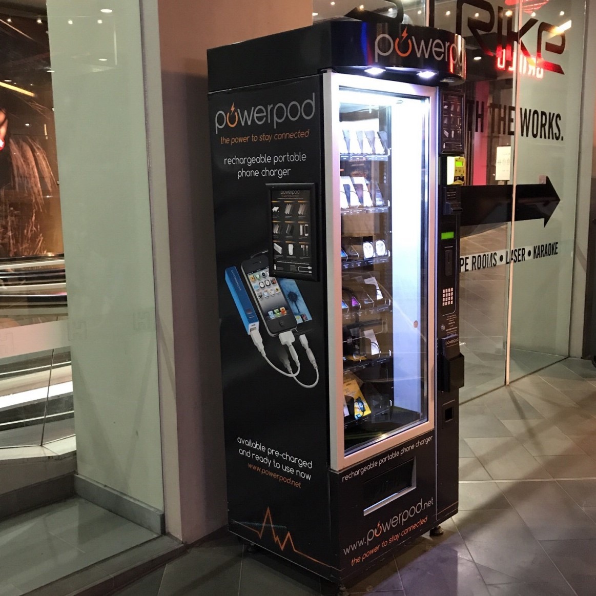 Powerpod - New Powerpod Kiosk at Highpoint Shopping...