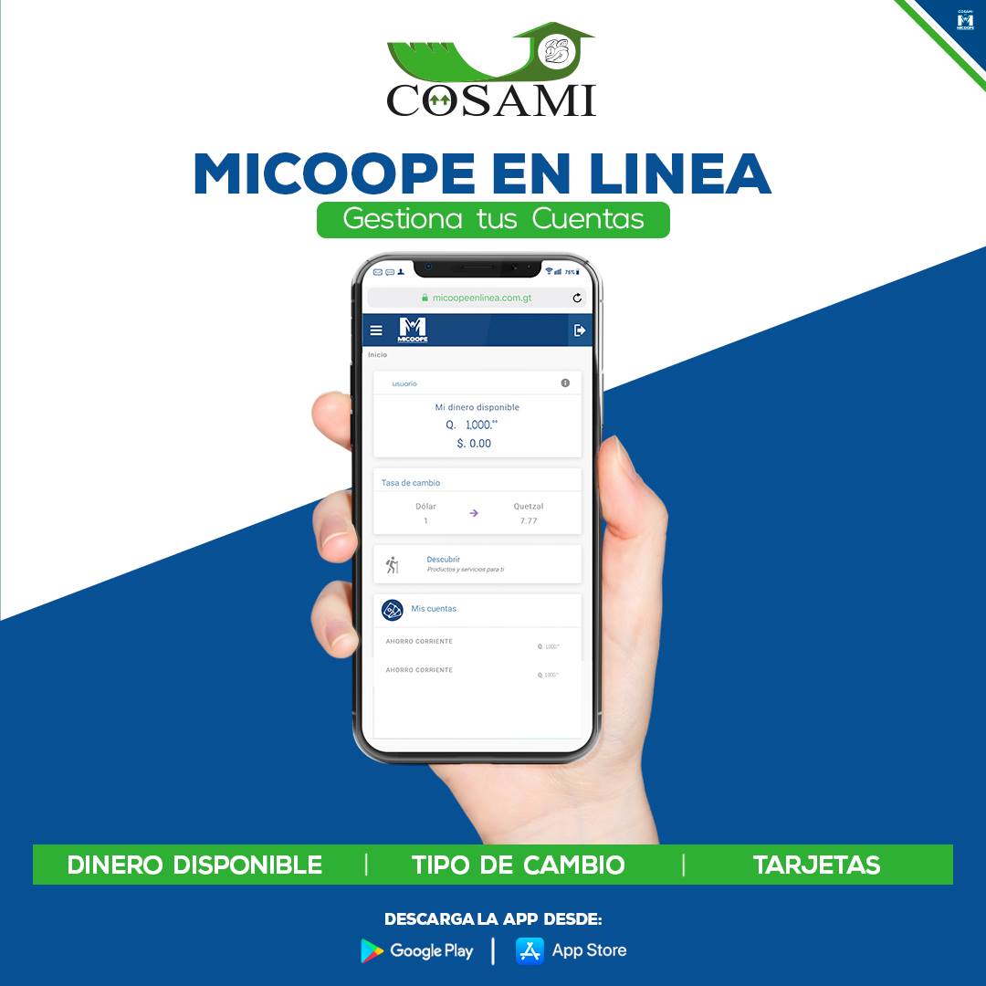 Cosami - Gestiona tus cuentas en MICOOPE EN LINEA.... | Facebook