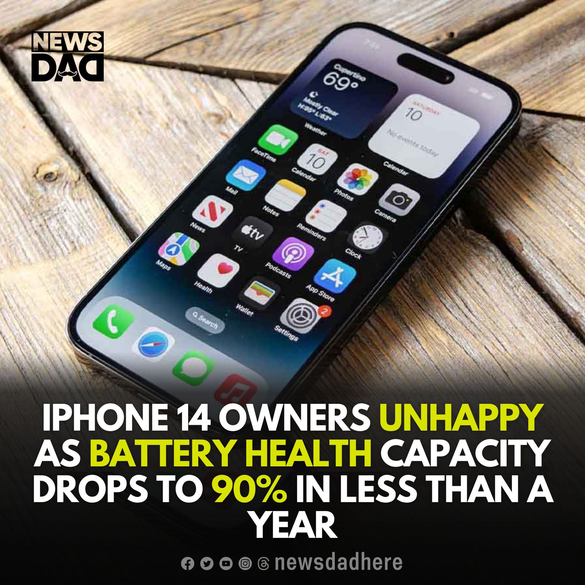 Is my iPhone 14 Pro battery health normal at 89% after 11 months?