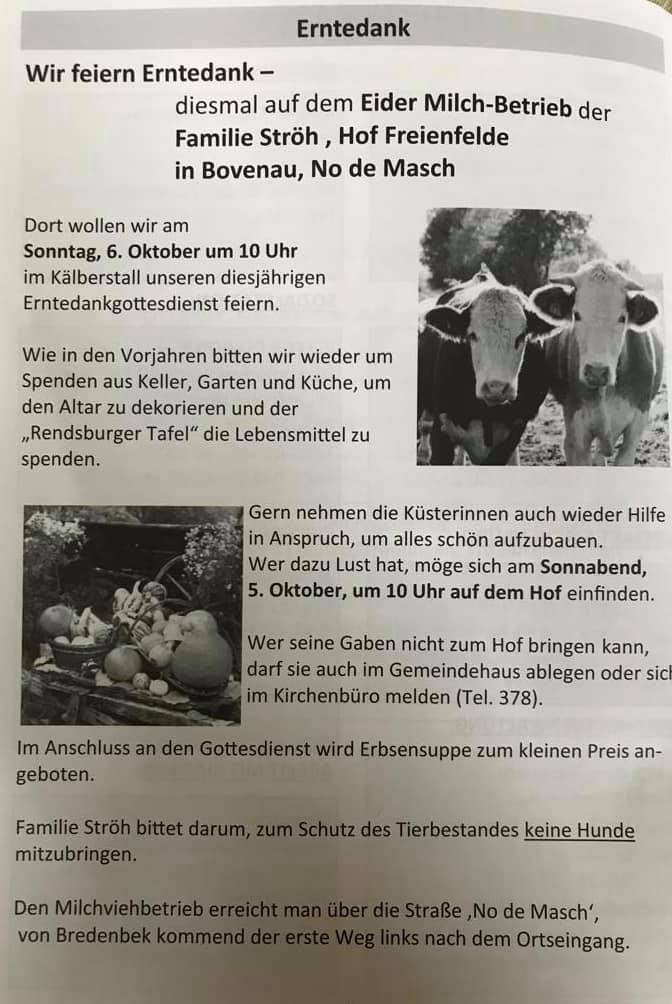 Hof Freienfelde Bovenau Facebook