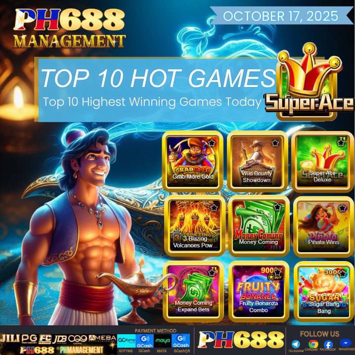 Medelyn - Our Top winning games today October 17 2025 under #Ph688 l ...