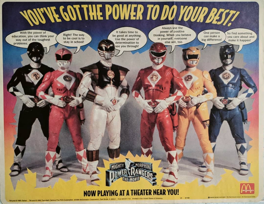 Marketing Done Right! Power Rangers “Power Coin Pack” POG