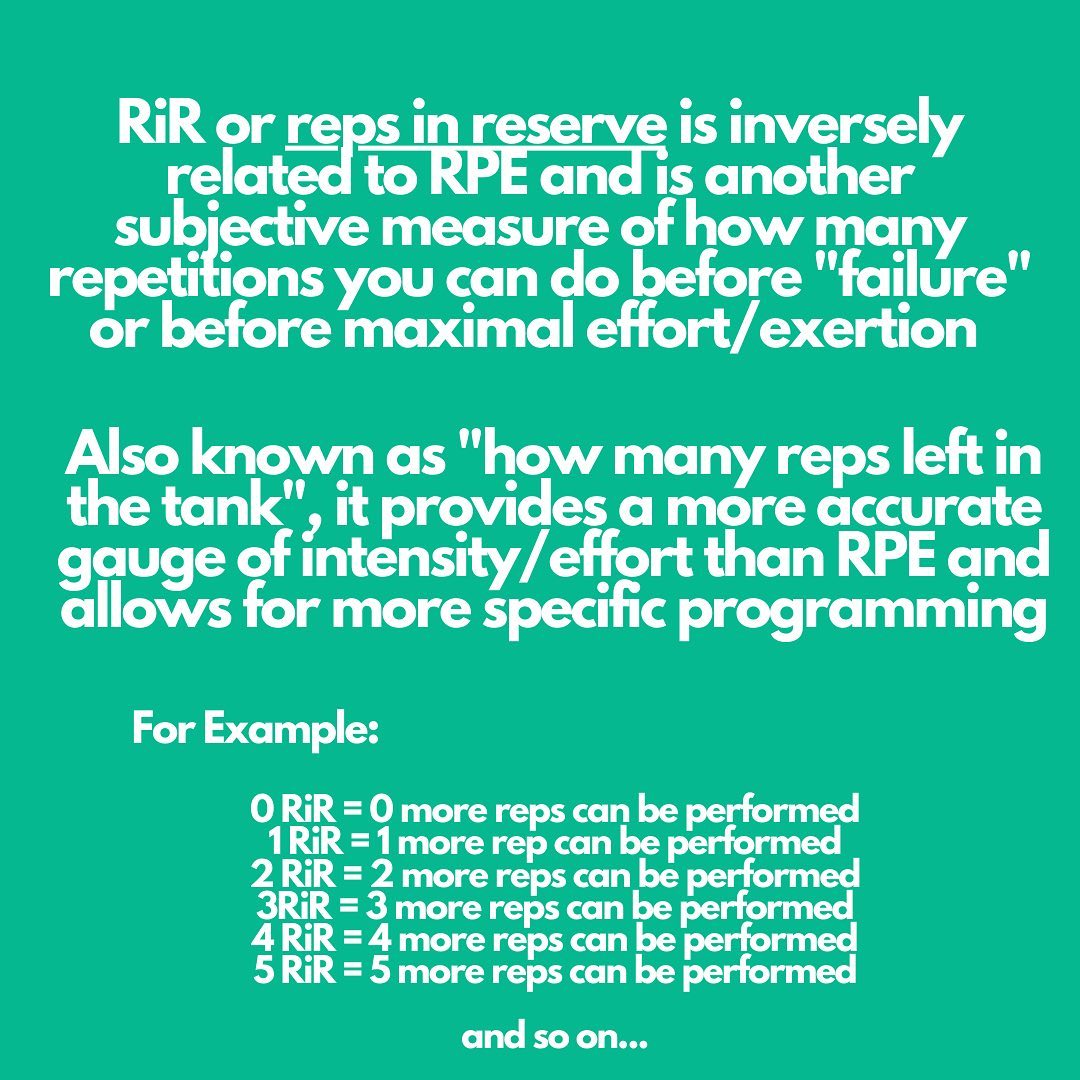 🥵 RPE and RiR 💪 Heard of them? As... - Emerald Performance