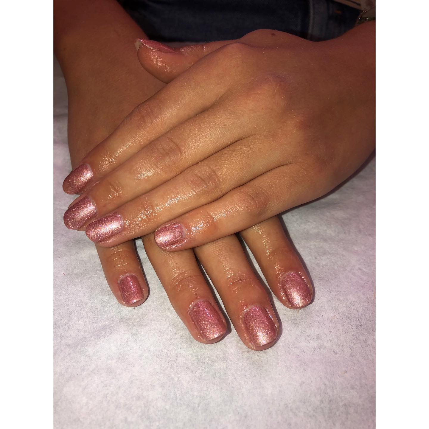 Gel mani for my client a bit... - Beauty worth every penny. | Facebook