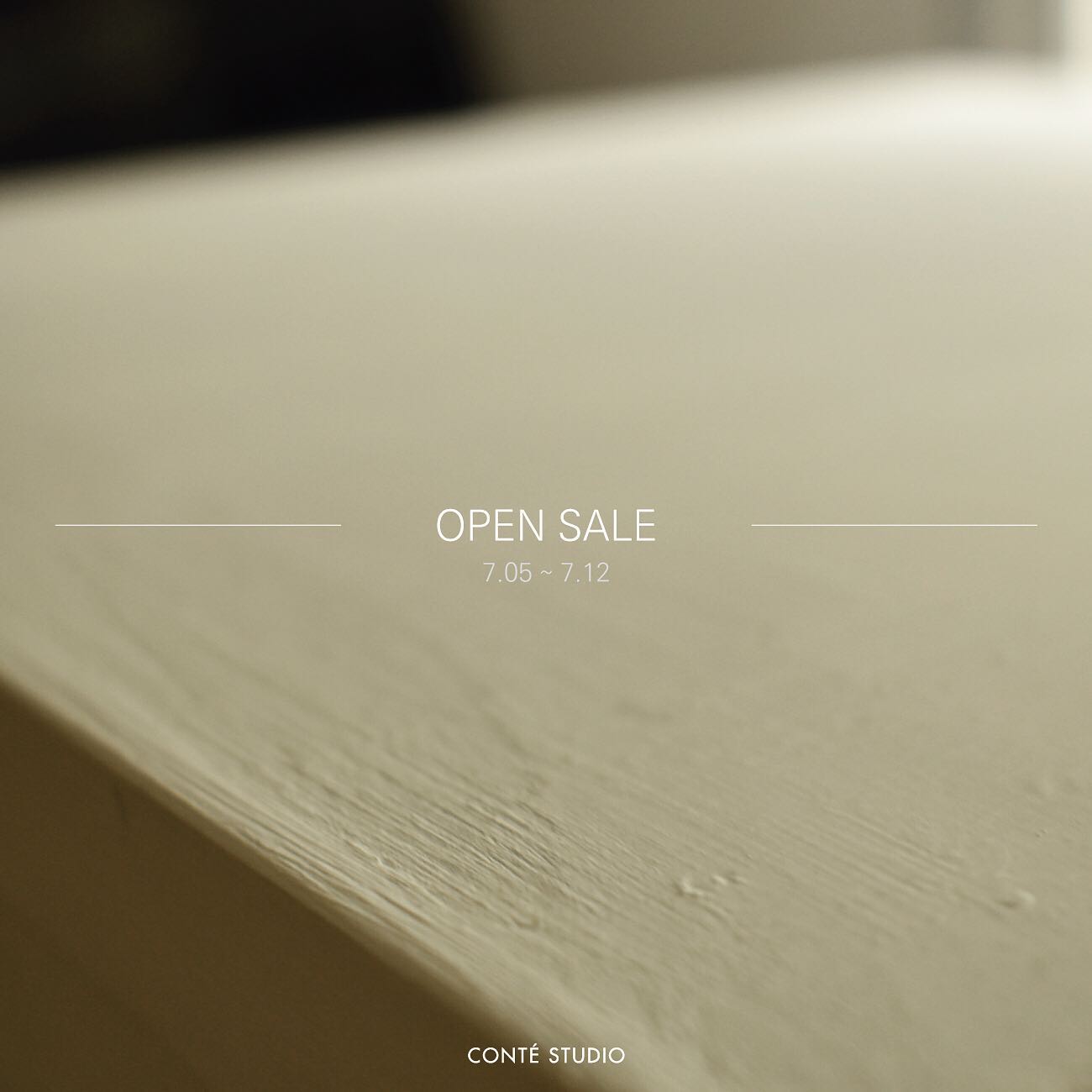 Conté Studio - [website open sale] 안녕하세요 콩테스튜디오입니다. 그간 불편하게 주문하셨던 점을 ...