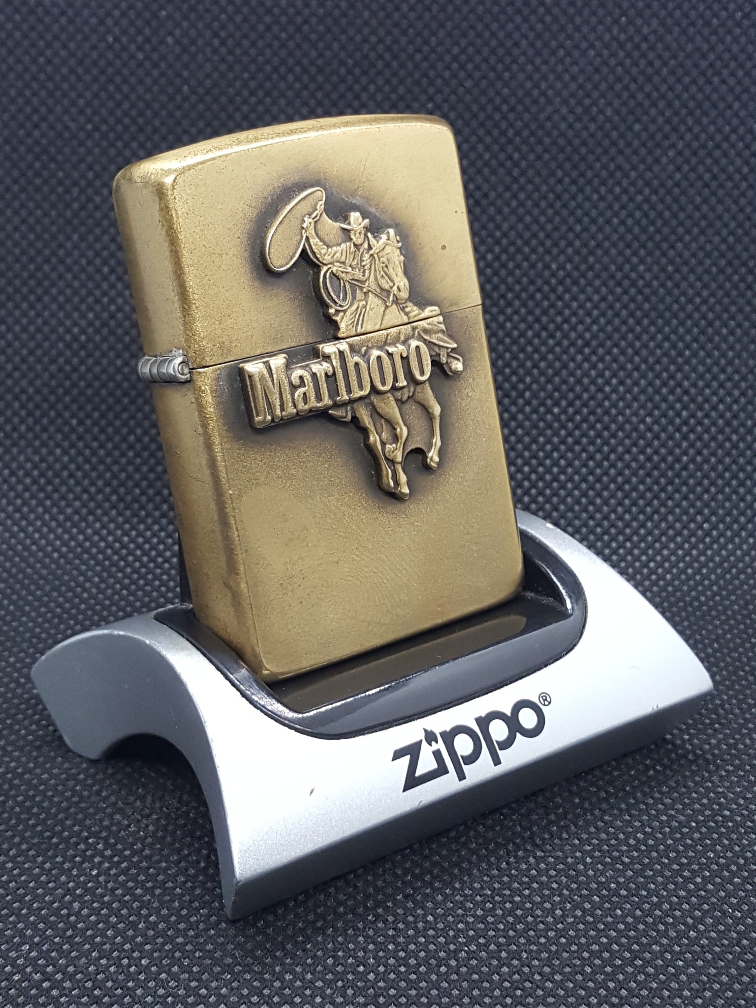Marlboro Zippo with personalized initials