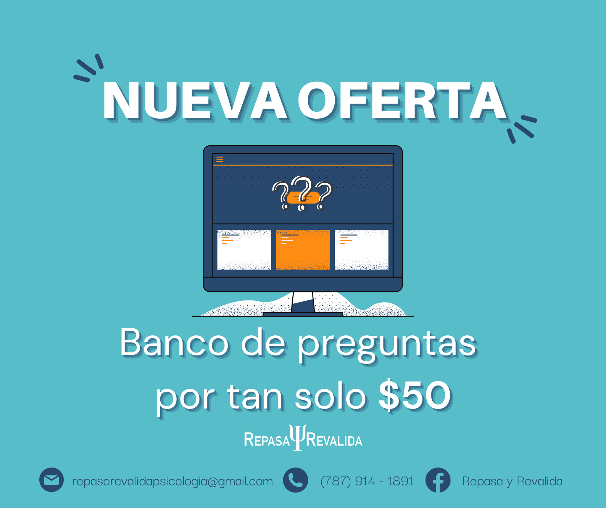 Seguimos... - Repasa y Revalida - Reválida en Psicología PR