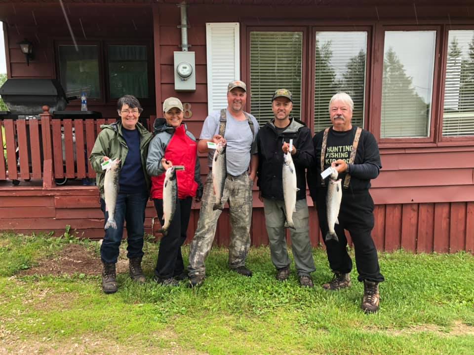 Lush's Cottages - Some happy guests today, great fishing... | Facebook