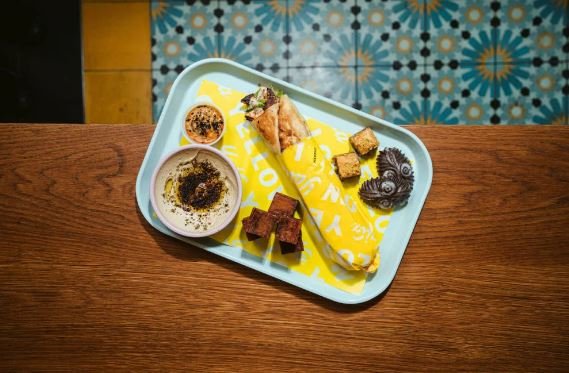 Yellow, a cafe by chef Michael Rafidi, who is the grandson of # ...