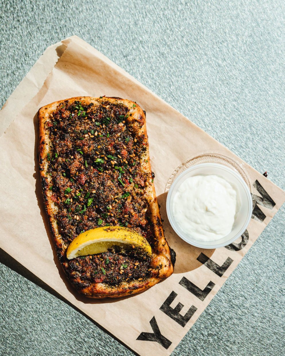 Yellow, a cafe by chef Michael Rafidi, who is the grandson of # ...