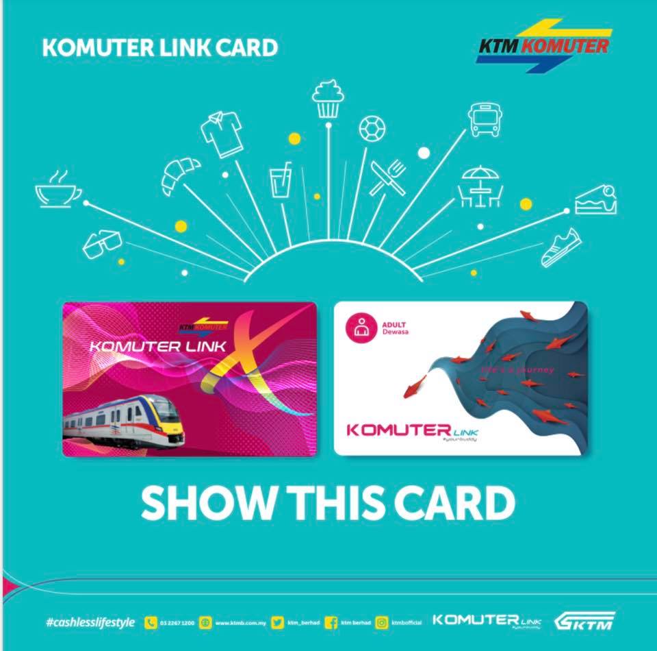 KTM Berhad - Good news for all Komuter Link X card...