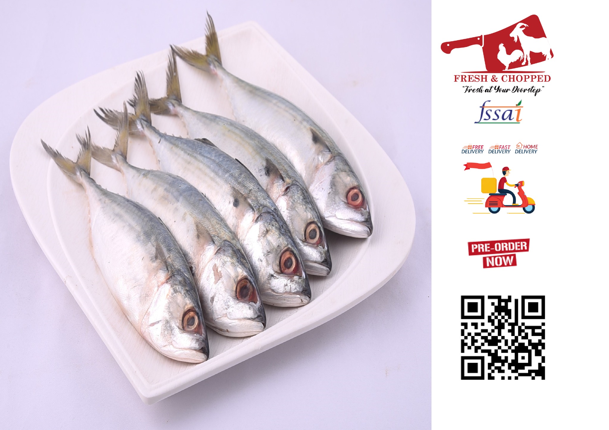 Fresh&chopped - bangda fish available for tom order now... | Facebook