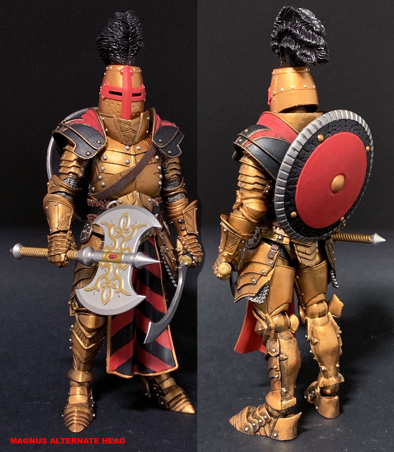Mythic Legions Magnus alternate head revealed