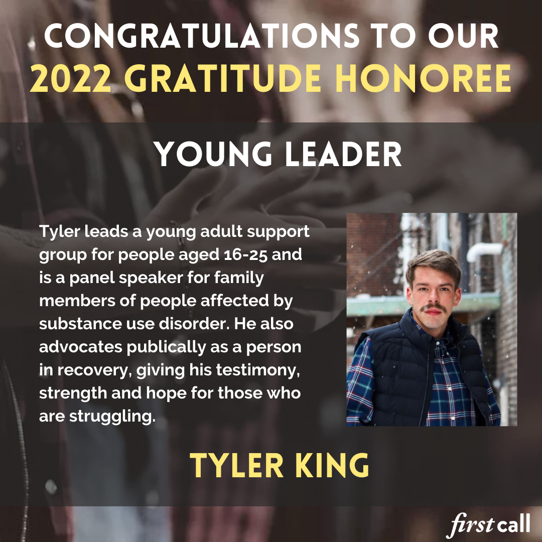 First Call - Congratulations to our 2022 Gratitude...