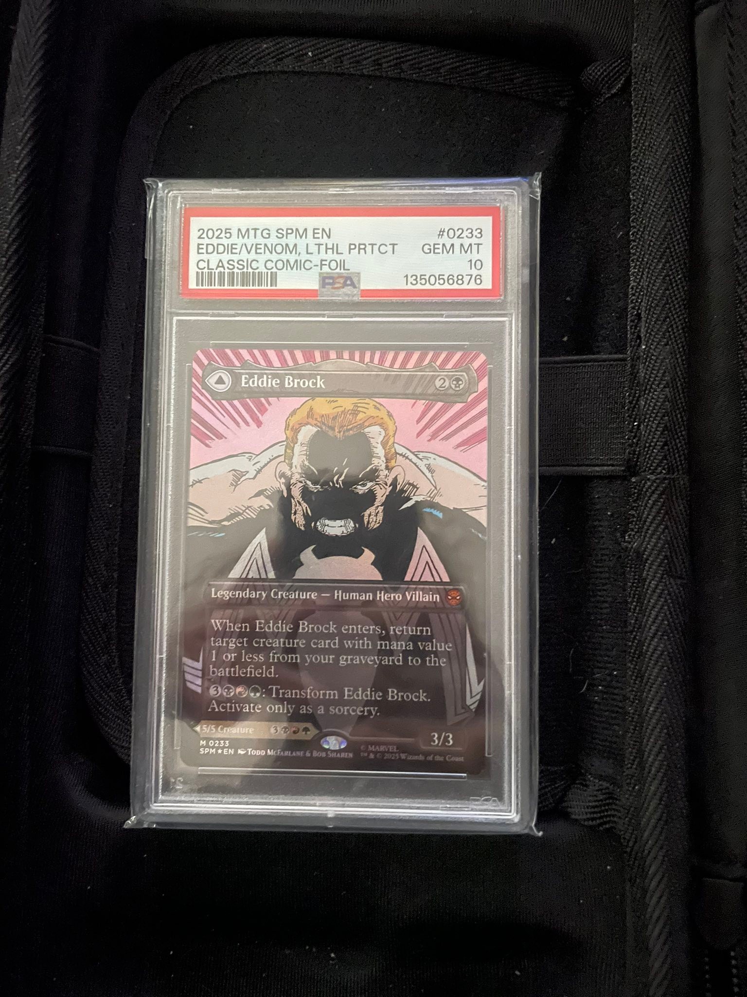 Open 2 Offers MTG Eddie Brock Comic Foil (0233) Psa 10 UPDATE SOLD