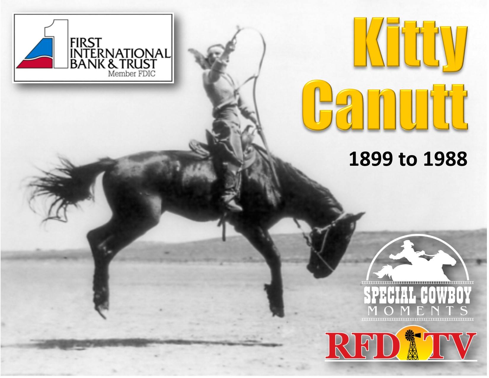 Wild Rides TV - KITTY CANUTT One of the more colorful cowgirls of the ...
