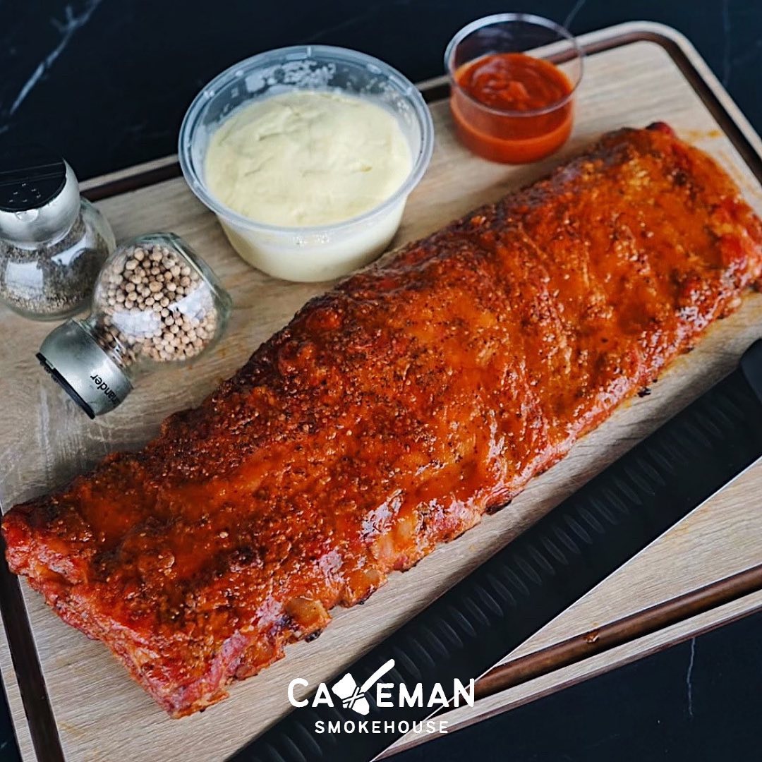 Smoked Pork Ribs 🐷🍖🔥... - Caveman Smokehouse | Facebook