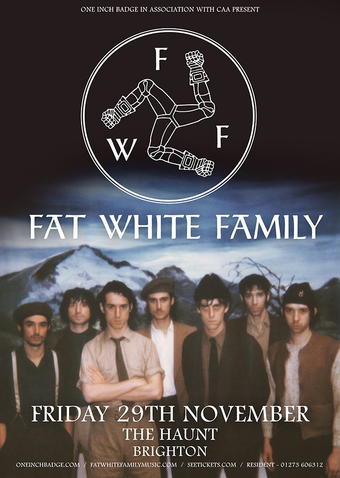 Just announced! Fat White Family are here on Tuesday 14th May! FAT