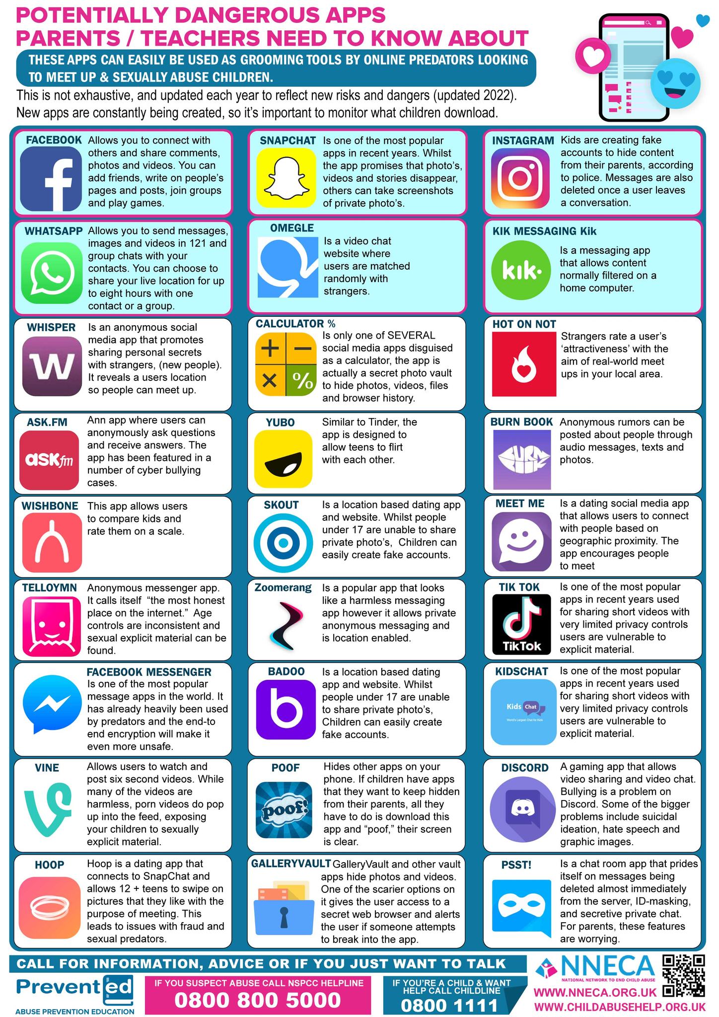 NNECA - DANGEROUS APPS – PARENTS & CAREGIVERS NEED TO KNOW ABOUT These ...