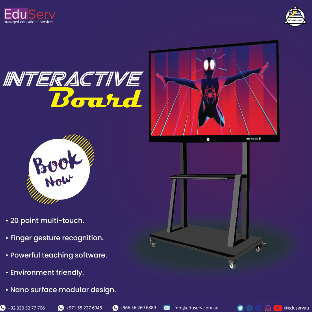 EduServ - Our Digital Interactive board has a 20-point...