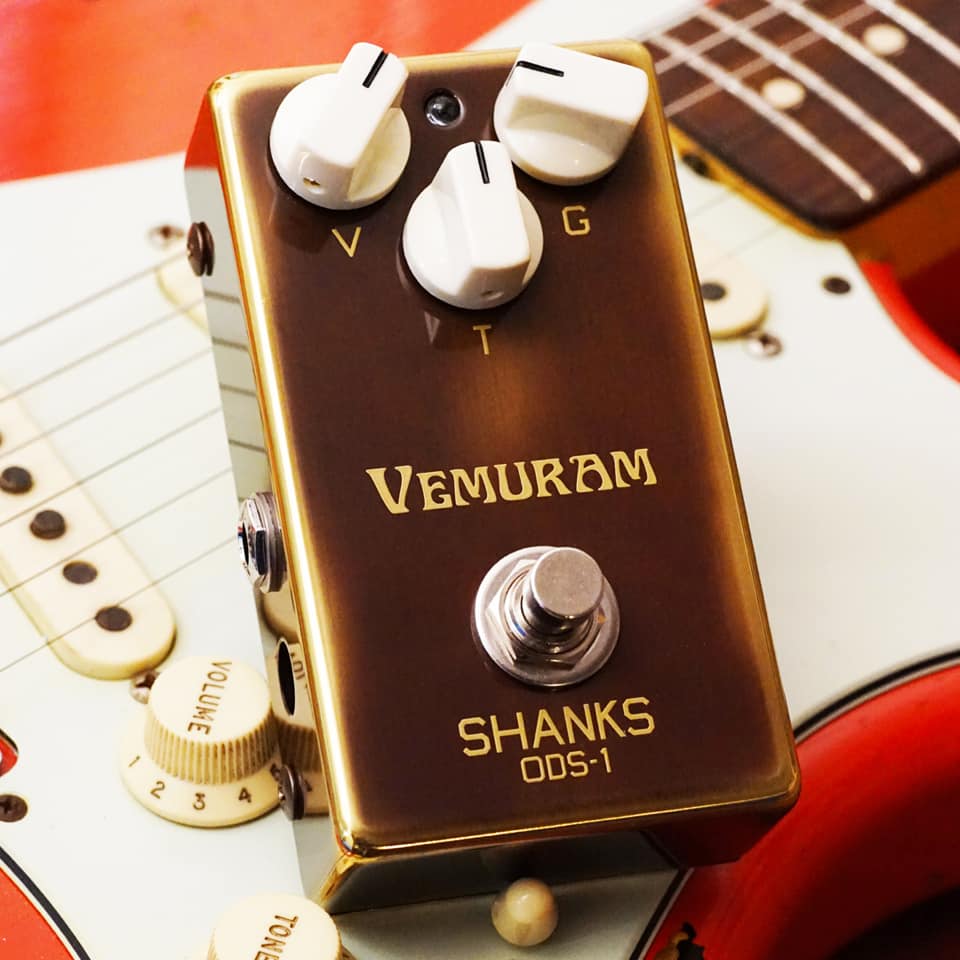 Vemuram Shanks ODS-1 overdrive pedals reach 2000 units