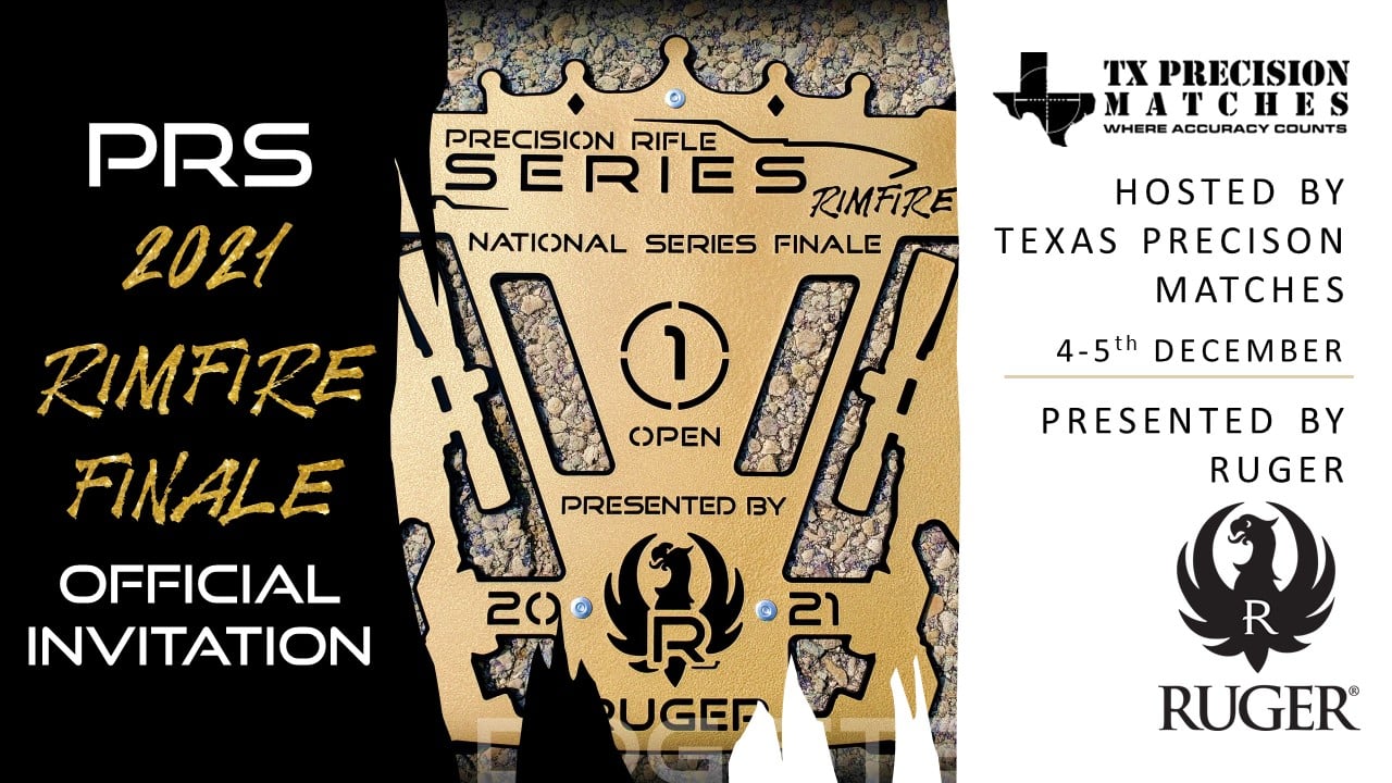 Today is the Day! PRS Rimfire... - Precision Rifle Series
