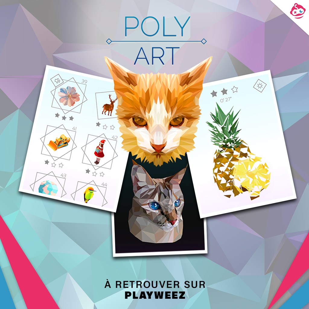 Playweez BF - Un jeu pour stimuler votre cerveau 🧠 . #PolyArt