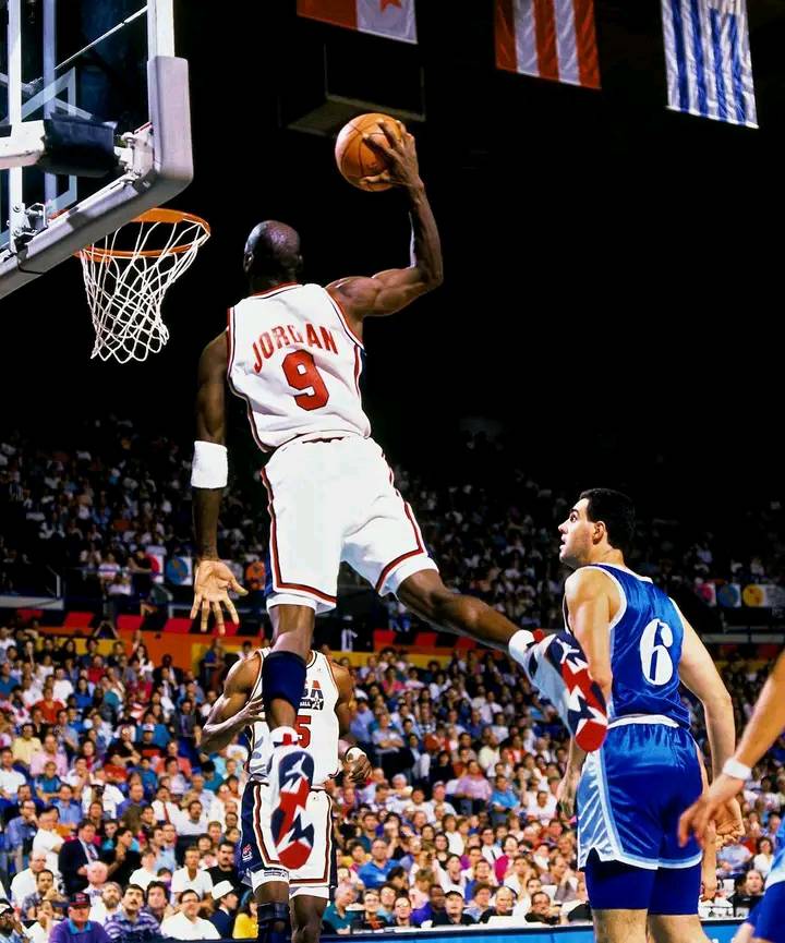 Michael Jordan wore the number jersey during the 1992 Olympics