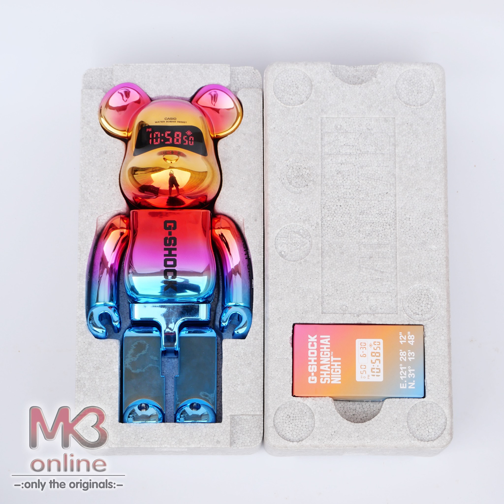 BE@RBRICK x G-Shock GM-110SN-2A & GM-5600SN-1 Limited Shanghai 