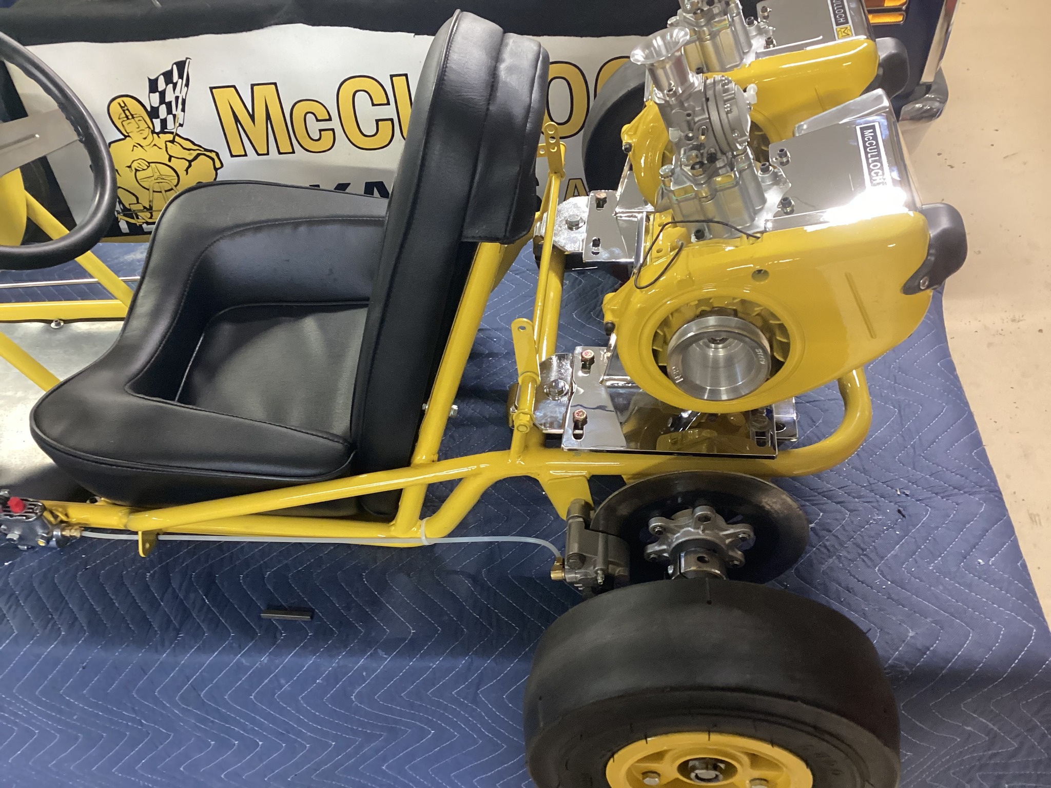 VINTAGE KART MC - 91B MCCULLOCH ENGINE | #865890