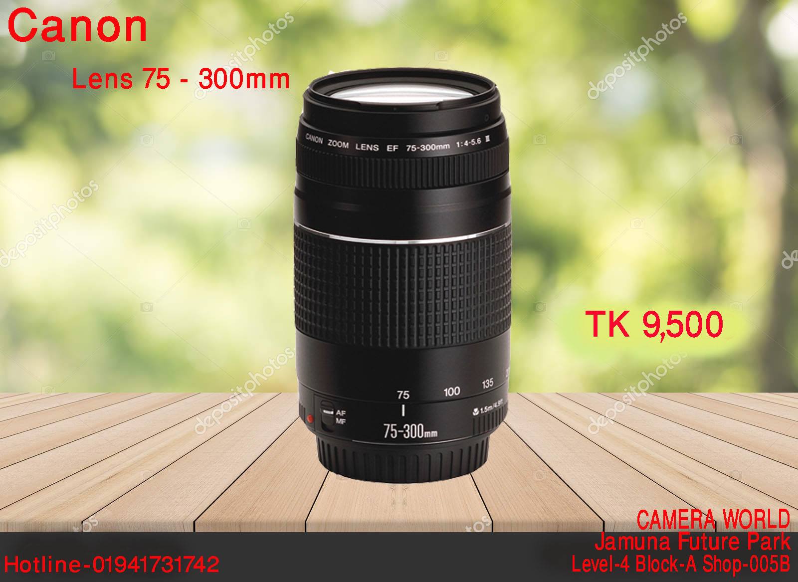 EF-Mount Lens/Full-Frame Format Aperture Range: f/4 to f/45 Super 