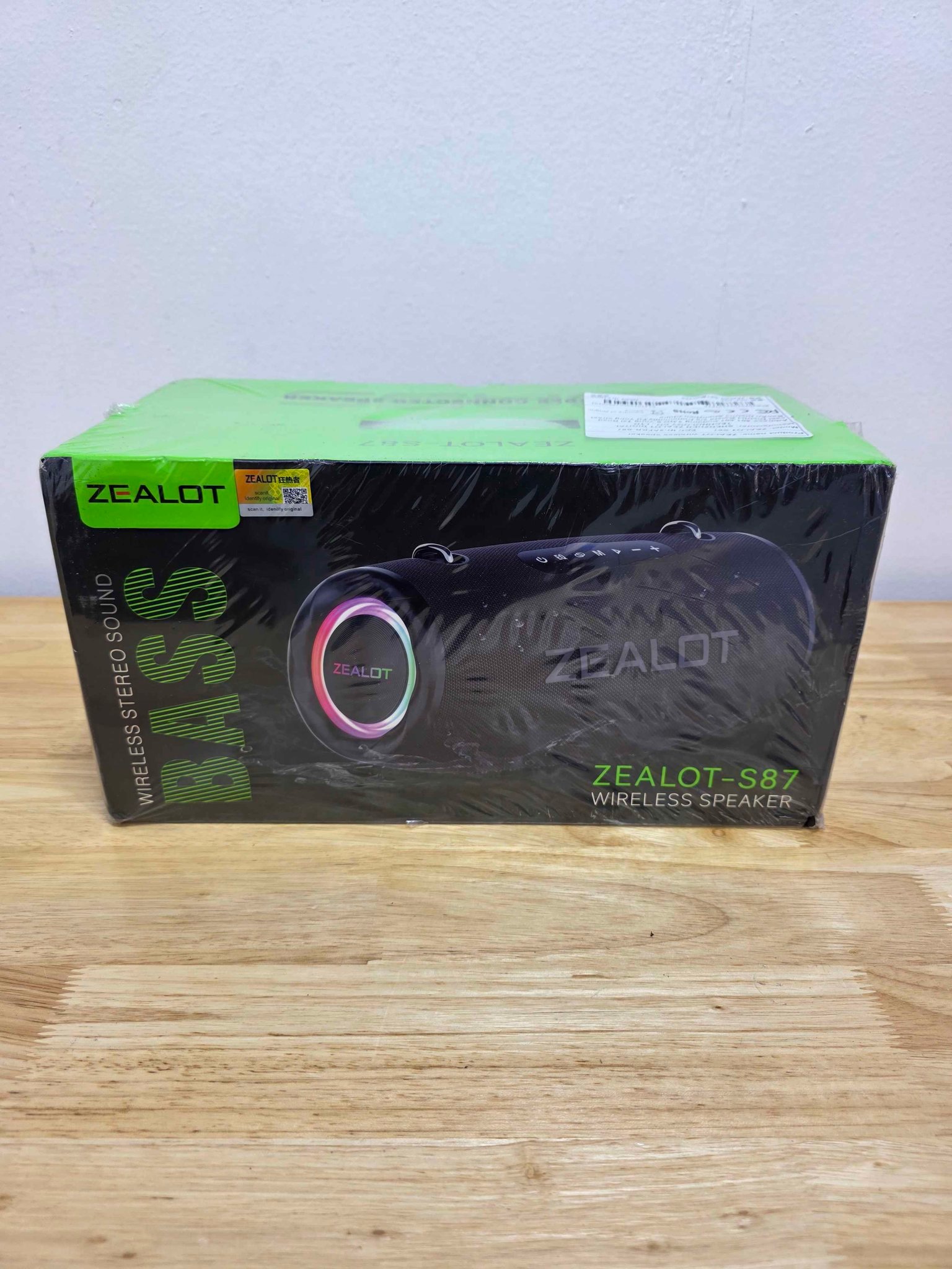 S87 Outdoor Portable Wireless Speaker 80W High Volume Subwoofer Sound ...