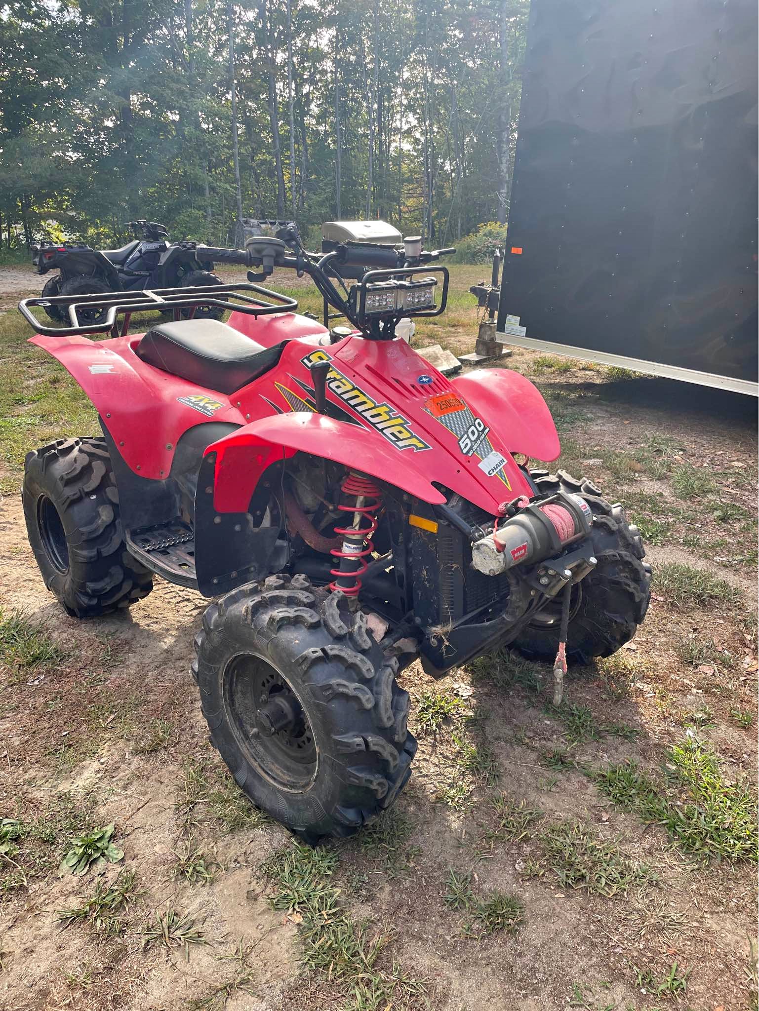 2001 Polaris Scrambler 500 Wallpaper For Iphone