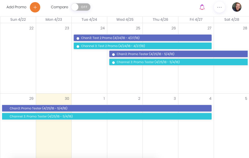 PromoPrep - Marketing Calendar & Promotion Planning
