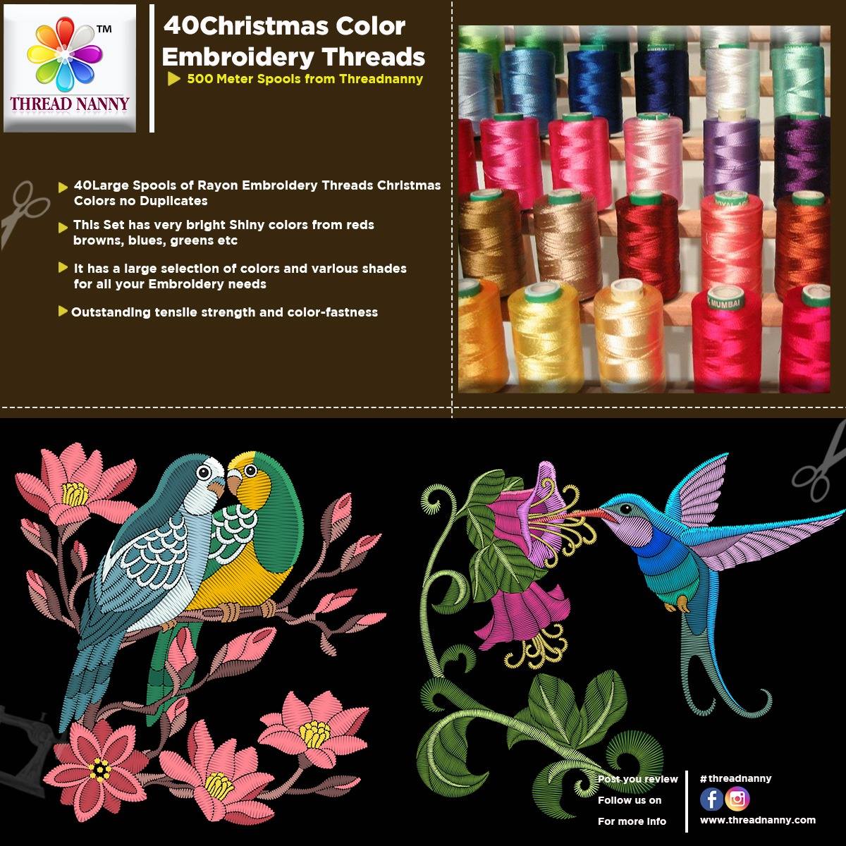 ThreadNanny - Thread Nanny brings you 25 Large Spools of... | Facebook