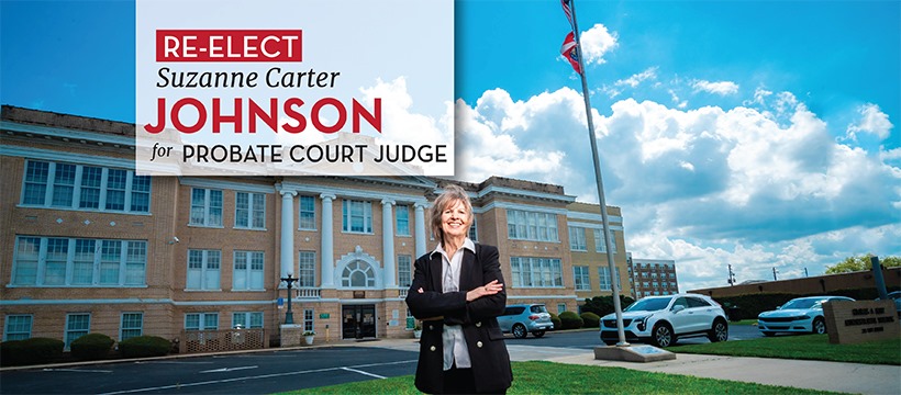 Suzanne Carter Johnson for Probate Judge