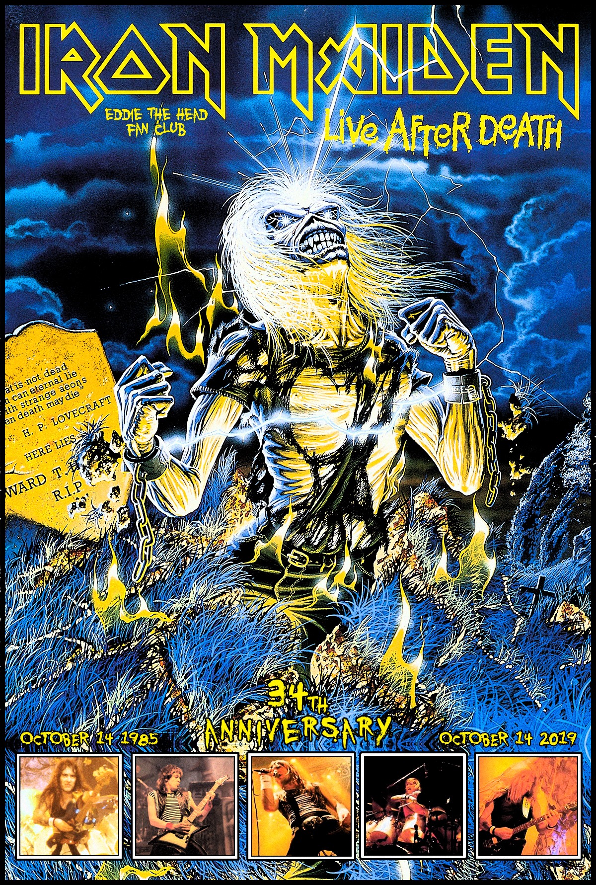 Iron Maiden releases Live After Death album