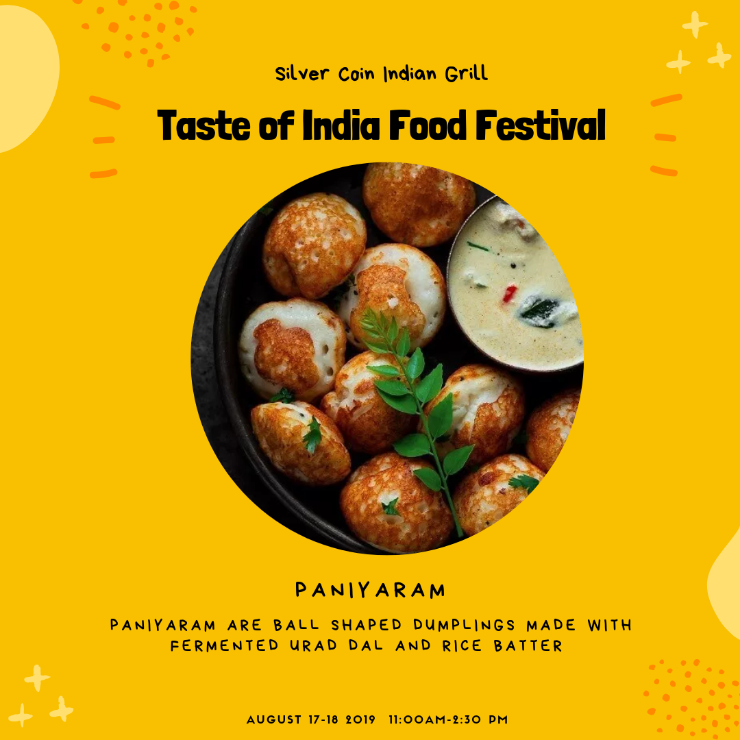 Taste of India Food Festival... - Silver Coin Indian Grill