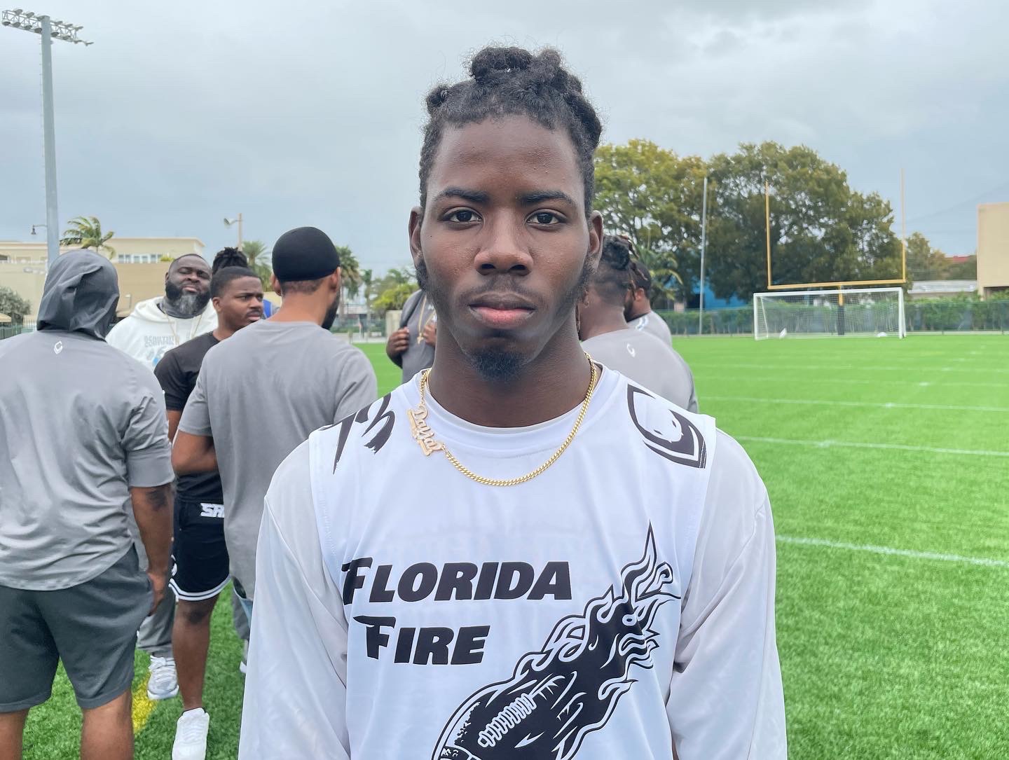 Don't expect a fifth-round pick to start but George Gumbs brings