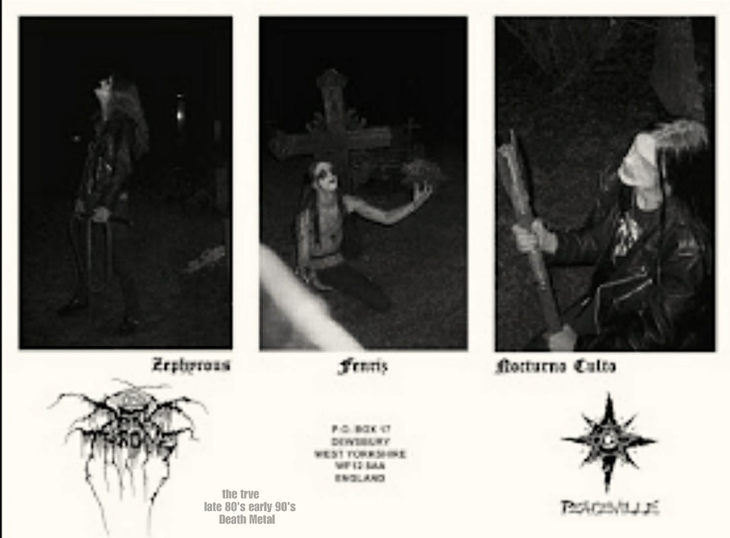 Time for some Unholy Black Metal now with this old school pic of 