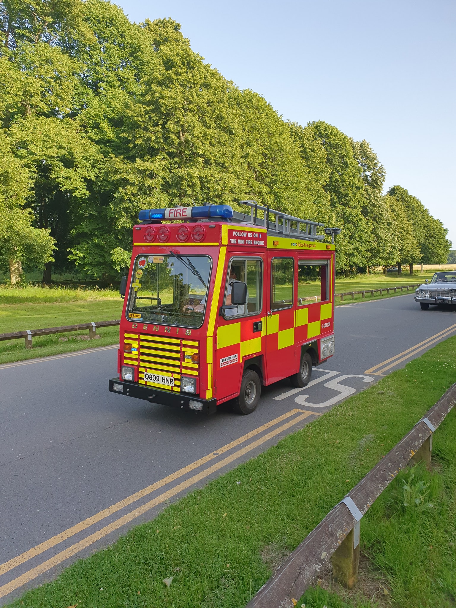 Assisting on prom night - The Mini Fire engine