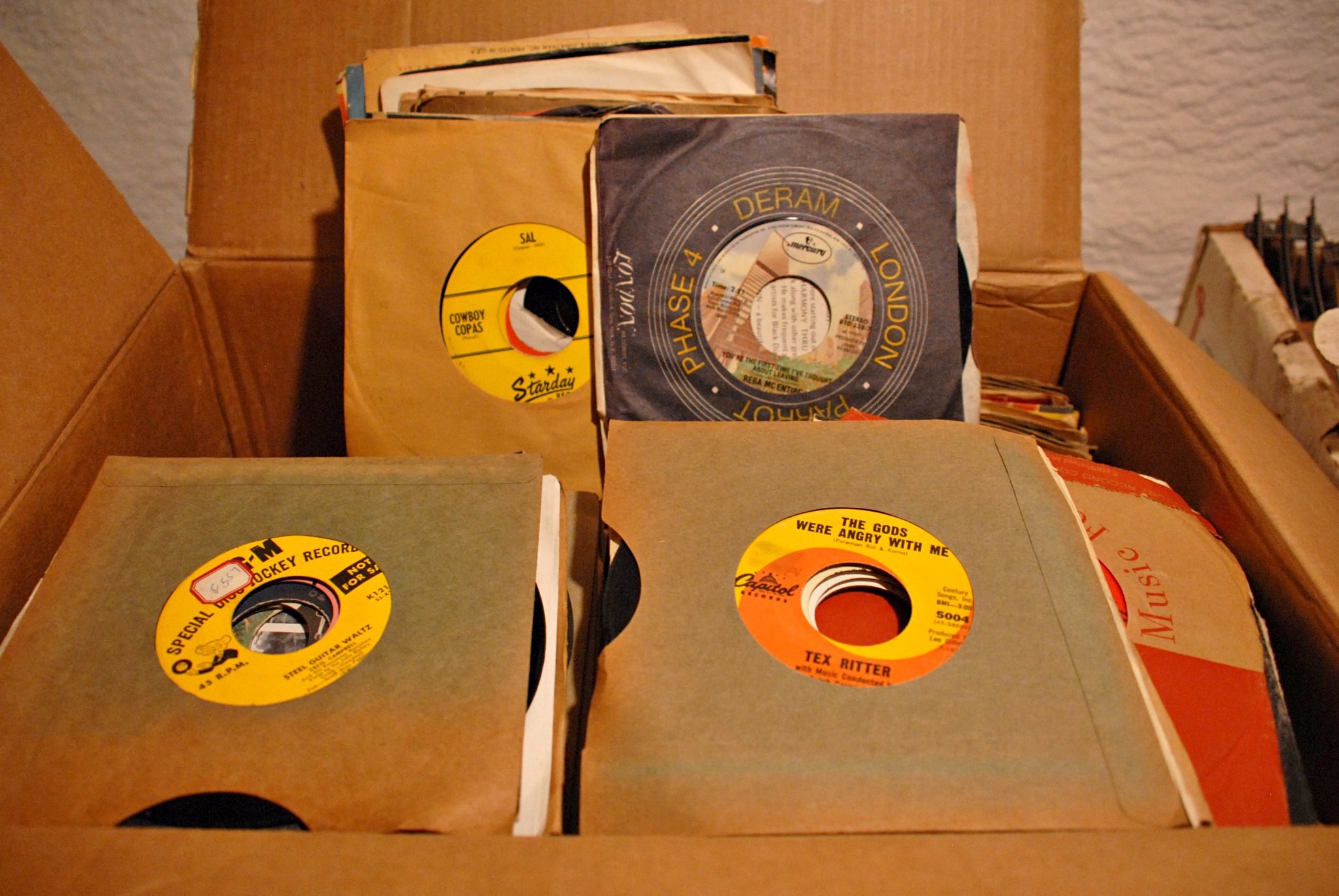 45s records country - 40 lbs worth - Music - Marshfield, Vermont ...