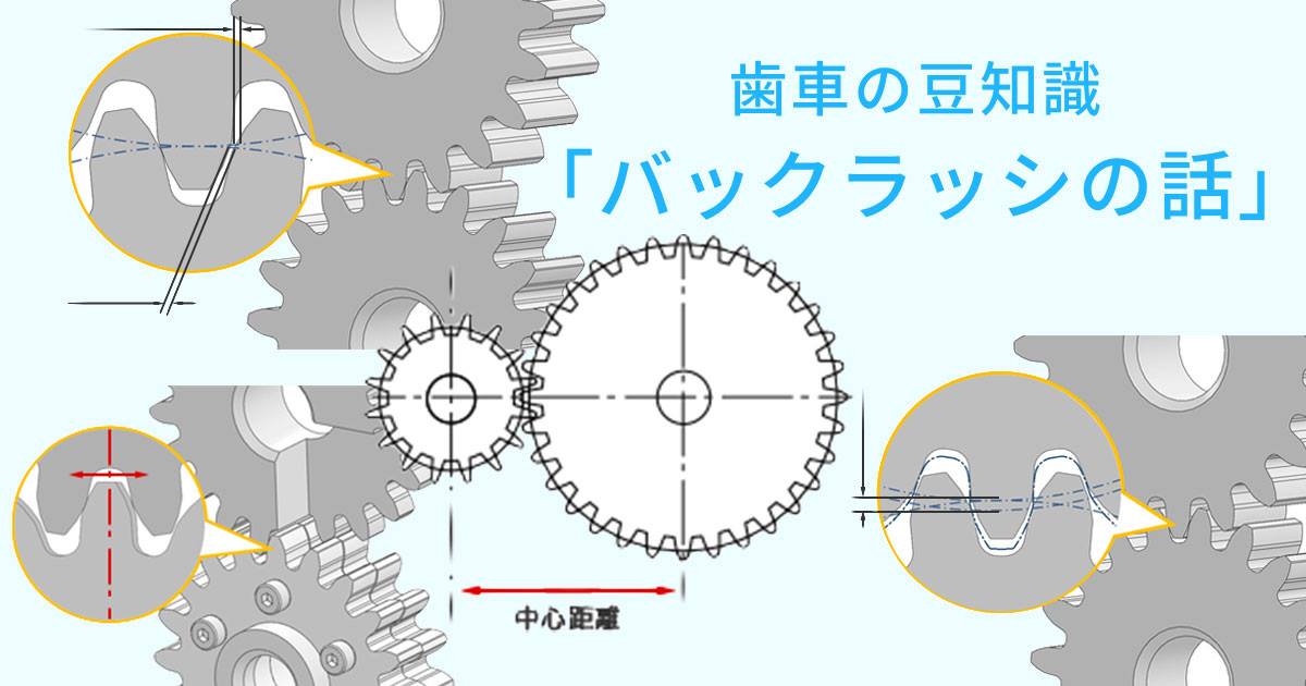ミスミ - 【歯車の豆知識〜バックラッシの話〜】 今回はみんな大好き歯車の豆知識をご紹介！... | Facebook