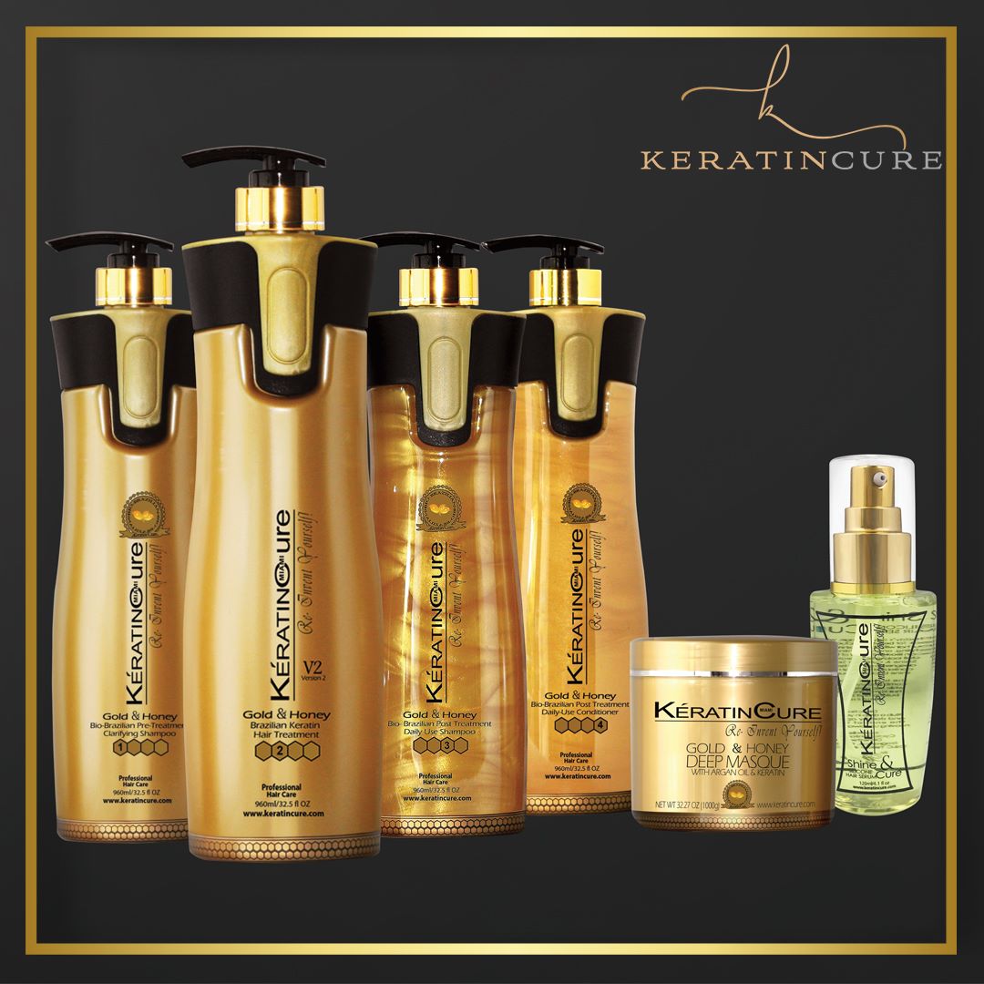 Kit Brésilien Traitement Kératine G.Hair 3 X 1 Litre - Neuf, Expire 2027